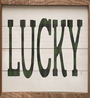 Lucky Green Plaid